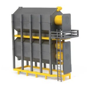 Manufacturer_Standi Toys Standi Toys<1/64 Yellow 2 High Stationary Grain Dryer by Standi Toys