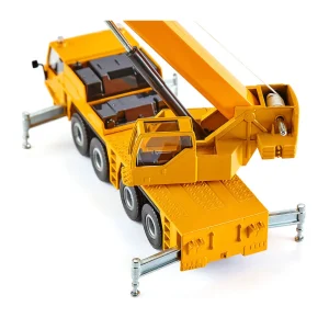 Manufacturer_SIKU Cranes<1/55 Yellow Mobile Crane by SIKU