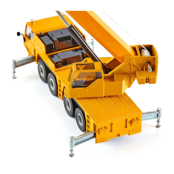 Manufacturer_SIKU Cranes<1/55 Yellow Mobile Crane by SIKU