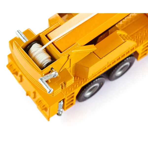 Manufacturer_SIKU Cranes<1/55 Yellow Mobile Crane by SIKU
