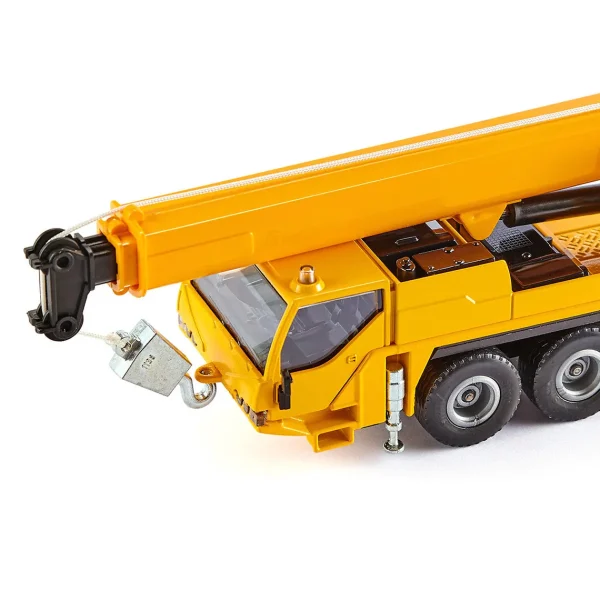 Manufacturer_SIKU Cranes<1/55 Yellow Mobile Crane by SIKU