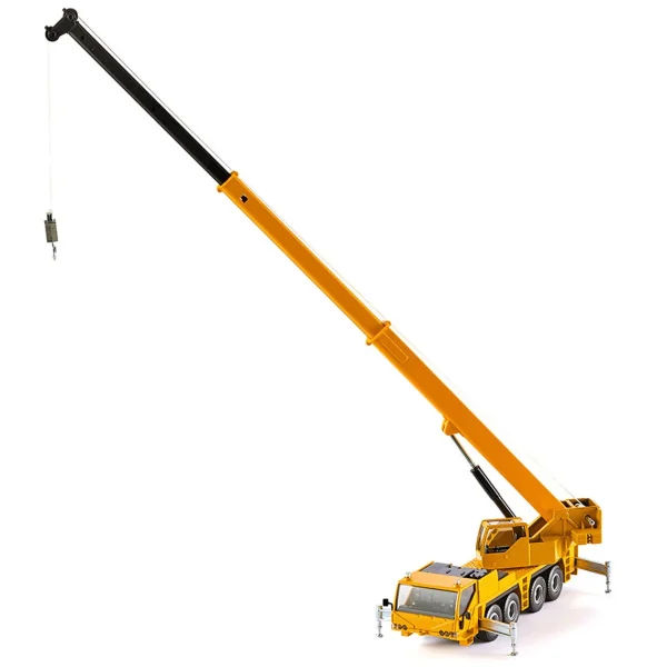 Manufacturer_SIKU Cranes<1/55 Yellow Mobile Crane by SIKU