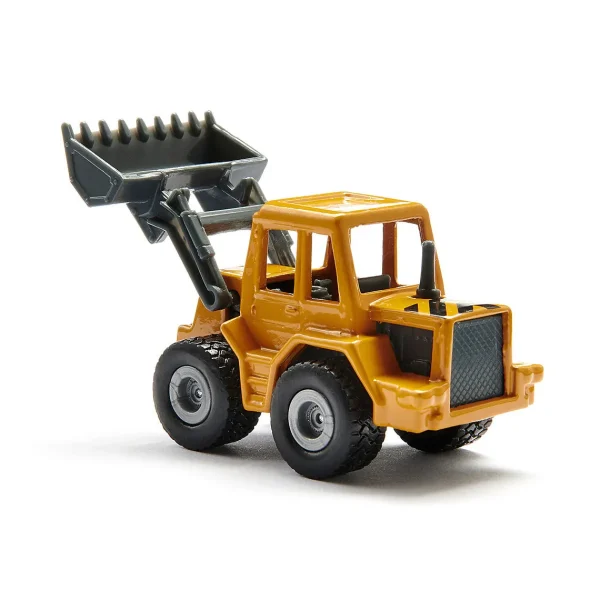 Manufacturer_SIKU Loaders | Lowboys & Flatbeds<Yellow Semi Truck with Low Loader Trailer and Yellow Loader by SIKU