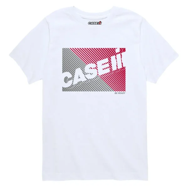 Outback Toys Case Ih & Ji Case<Youth Case IH Diagonal Logo Short Sleeve T-Shirt