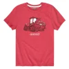 Outback Toys Case Ih & Ji Case<Youth Case IH Steiger Drawing Heather Red Short Sleeve T-Shirt