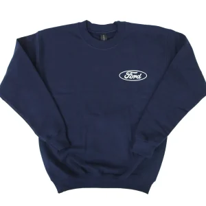 Outback Toys New Holland & Ford<Youth Ford FW-30 with Wing Disk Navy Crew Neck Sweatshirt