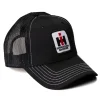 Outback Toys Ih Farmall<Youth International Harvester Logo Black Mesh Back Hat with White Stitching
