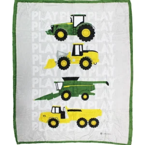 Outback Toys Bed & Bath | Preschool Playroom<YOUTH John Deere Logo 50in x 60in Throw Blanket