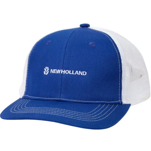 Outback Toys New Holland & Ford<YOUTH New Holland Blue & White Snapback Trucker Cap