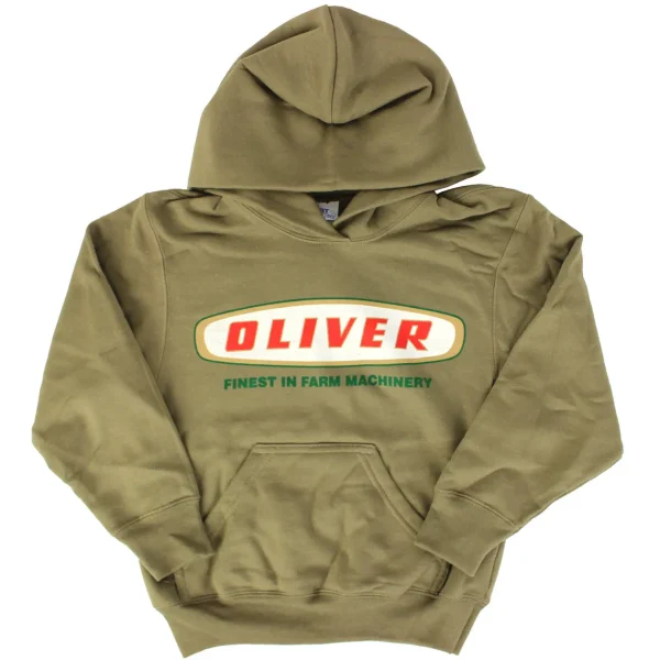 Outback Toys Agco, Allis, Massey & More<Youth Oliver Oval Logo Tan Hooded Sweatshirt