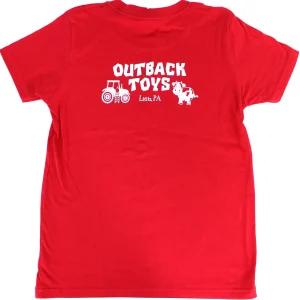 Outback Toys Obt Exclusives | Other Clothing<Youth Shortsleeve Red T-Shirt