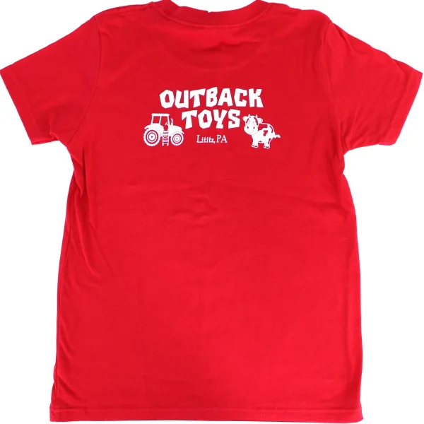 Outback Toys Obt Exclusives | Other Clothing<Youth Shortsleeve Red T-Shirt